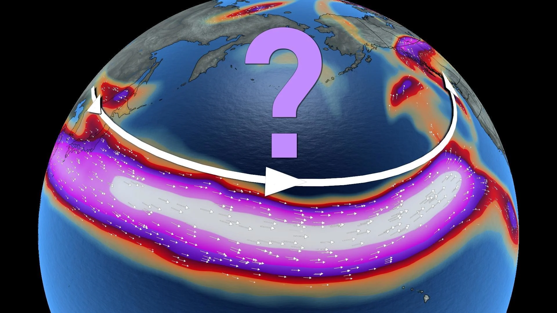 Un puissant courant-jet de 10 000 km va bouleverser la météo en Amérique du Nord