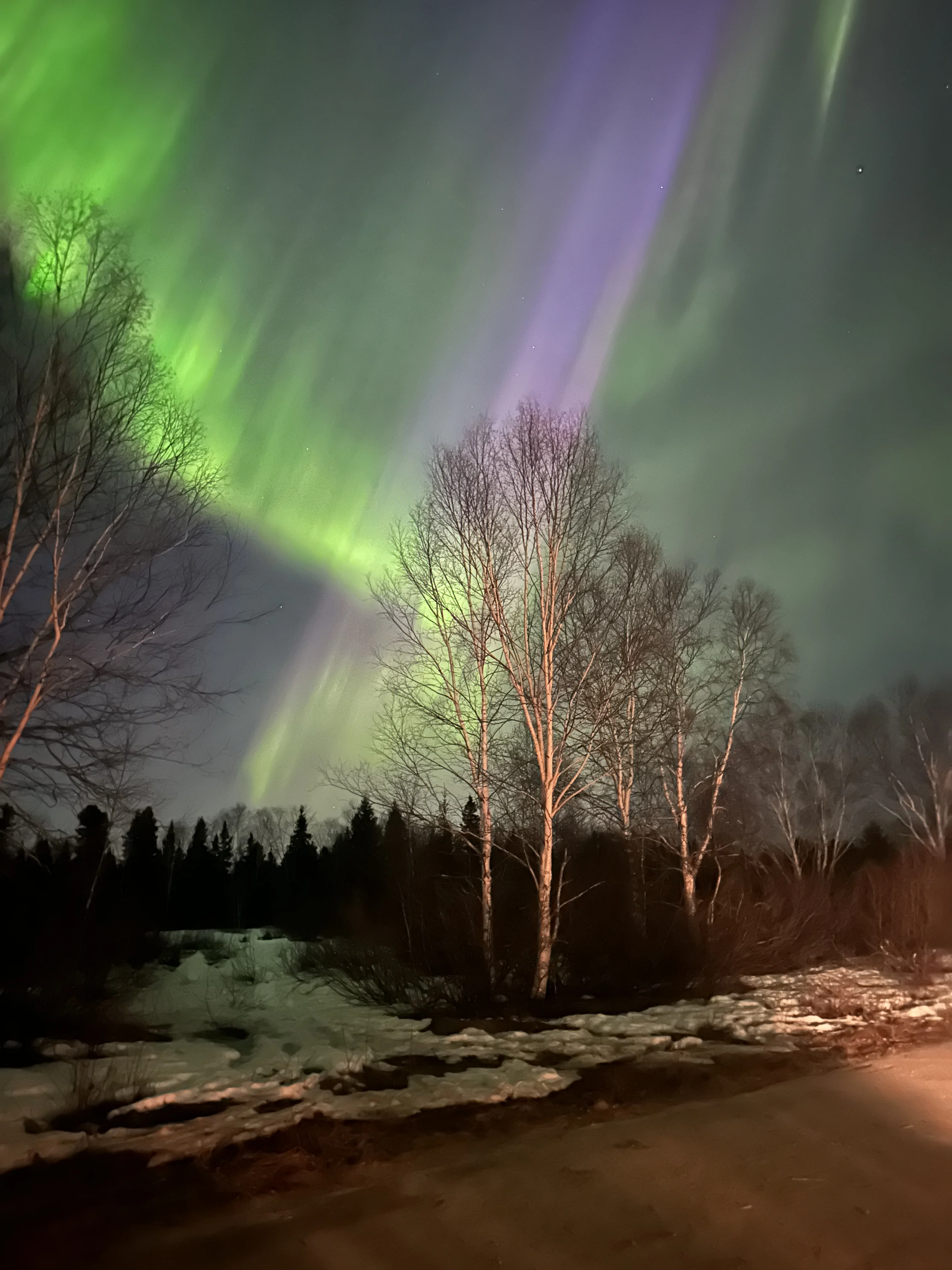 (UGC/Gary Young) Northern lights Happy Valley Goose Bay NL