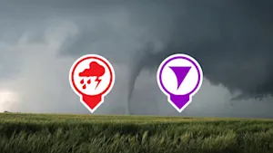 Un risque de tornades se dessine dans les Prairies. Détails ici. 