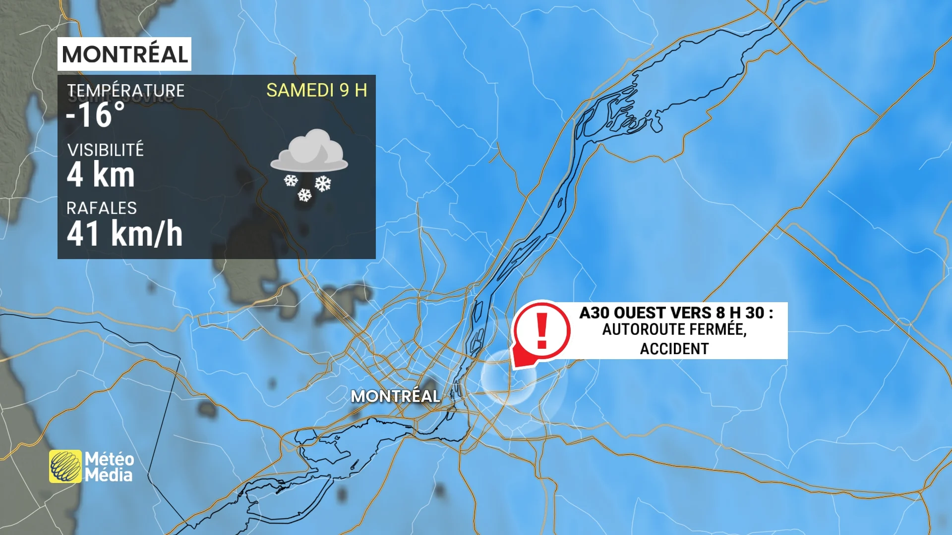 accident fermeture SAM AM