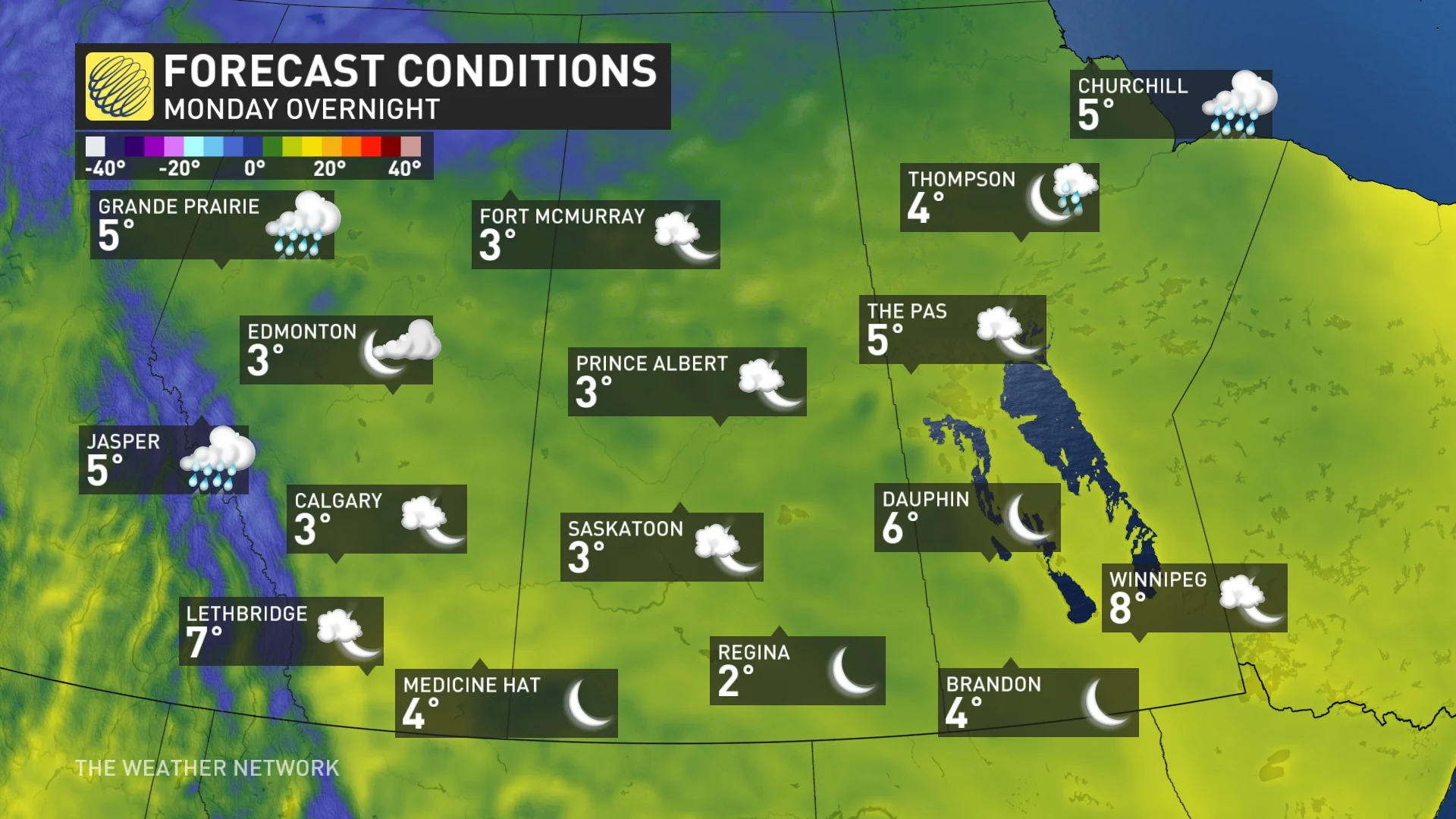 Prairie temperatures Monday night_Sept. 30