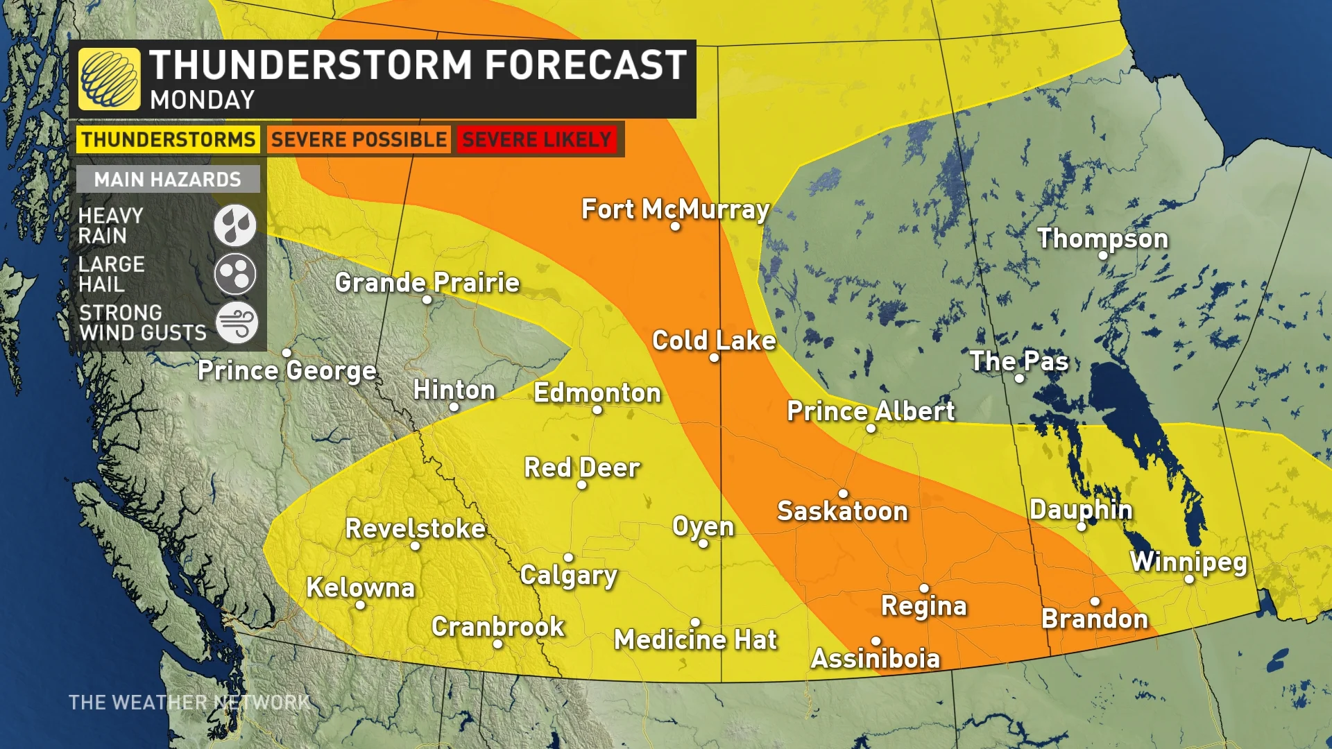 Prairies storm risk Monday_July 1
