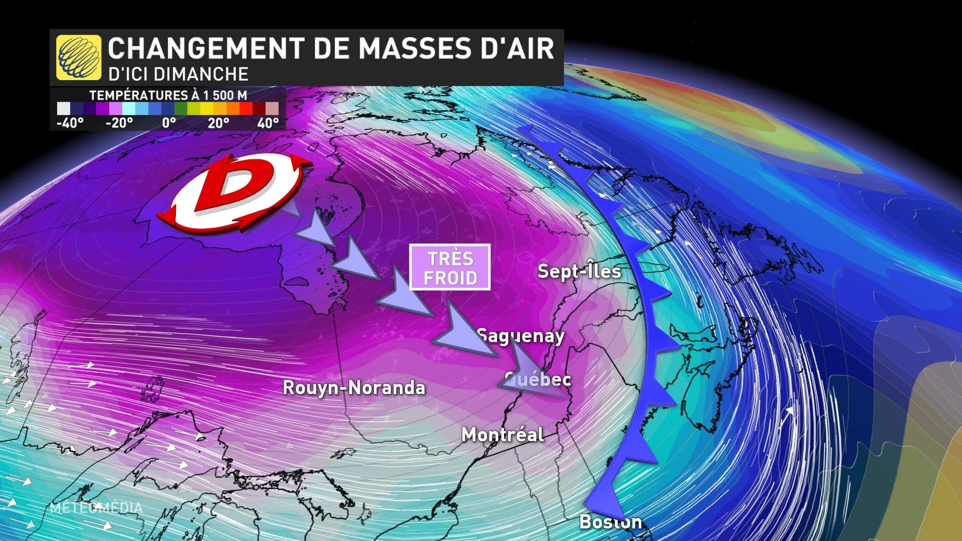 Ressenti jusqu'à 23 possible le choc sera important MétéoMédia