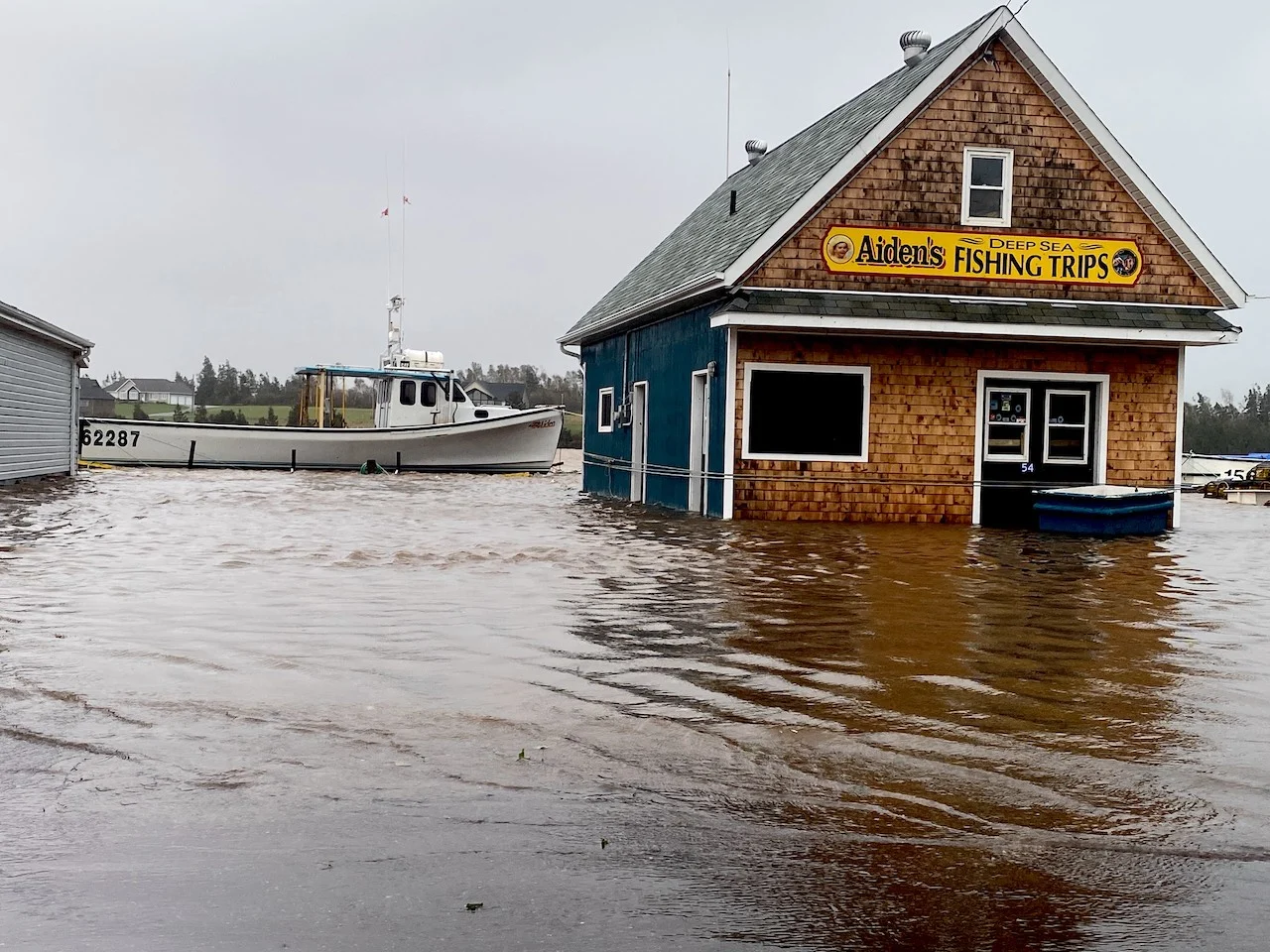 Charlottetown, P.E.I. flooding/Jaclyn Whittal