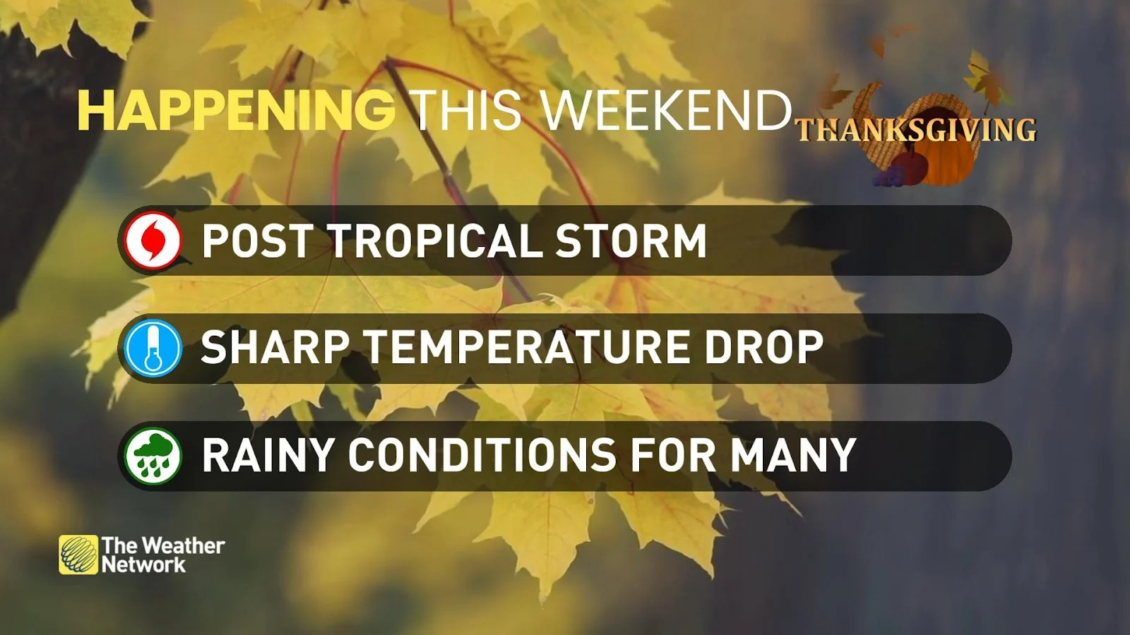 Thanksgiving outlook