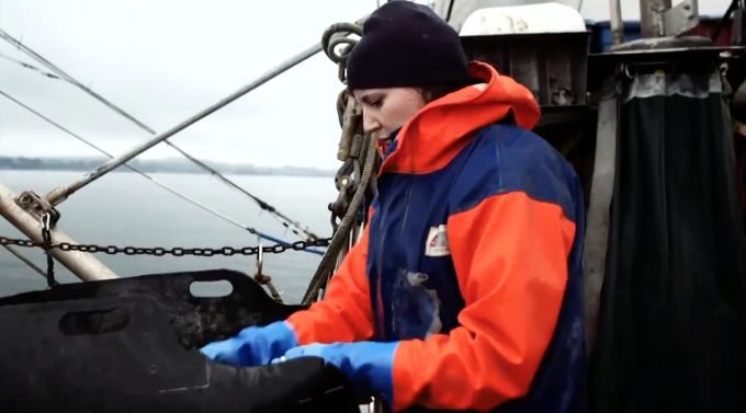 Melissa Collier, fisherwoman