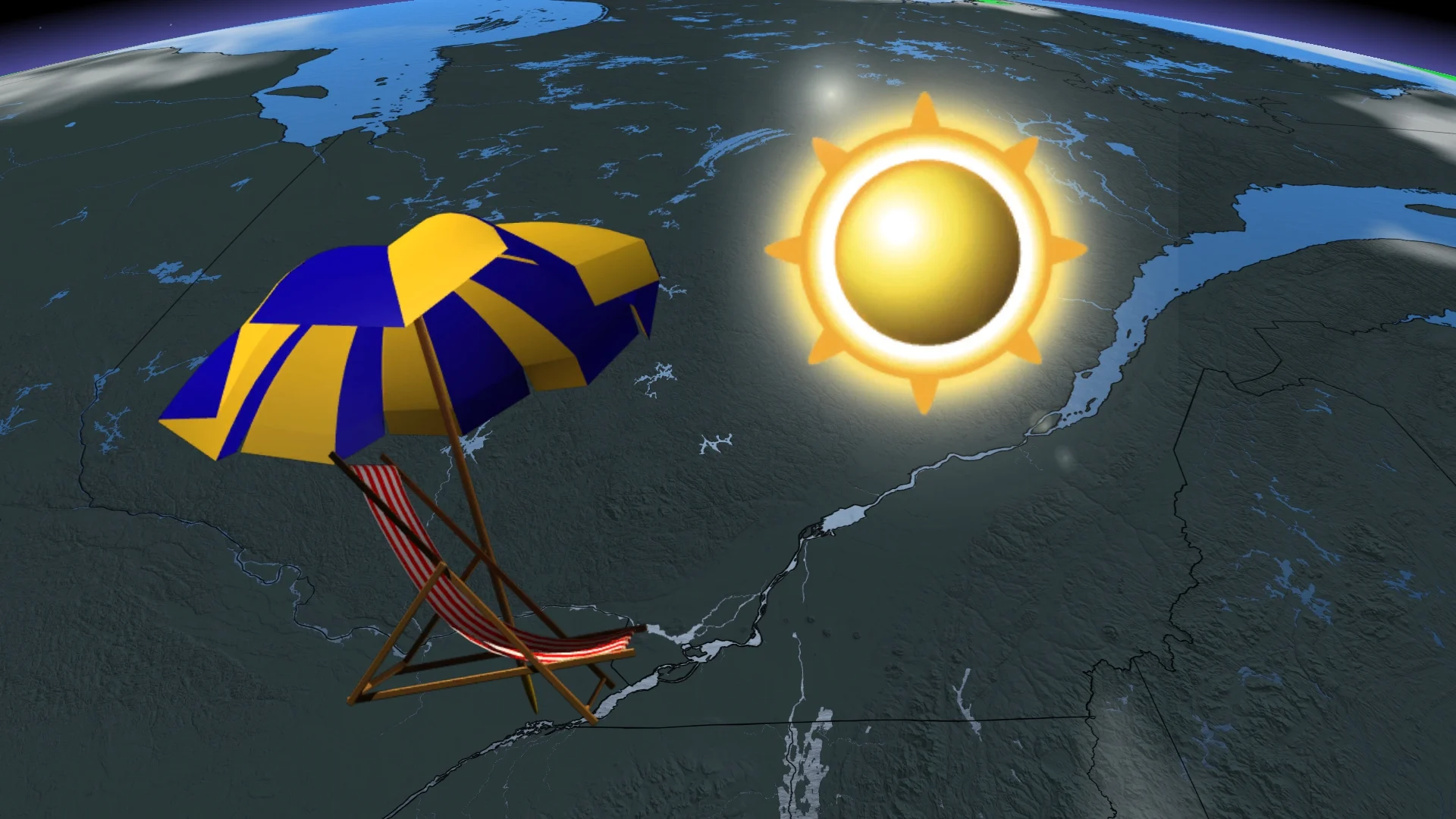 Séquence spectaculaire en vue au Québec