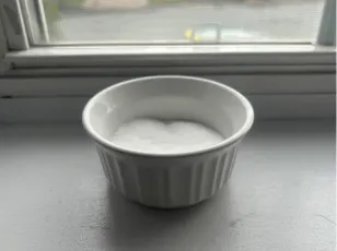 Adding salt to your window sill can help combat this common seasonal problem