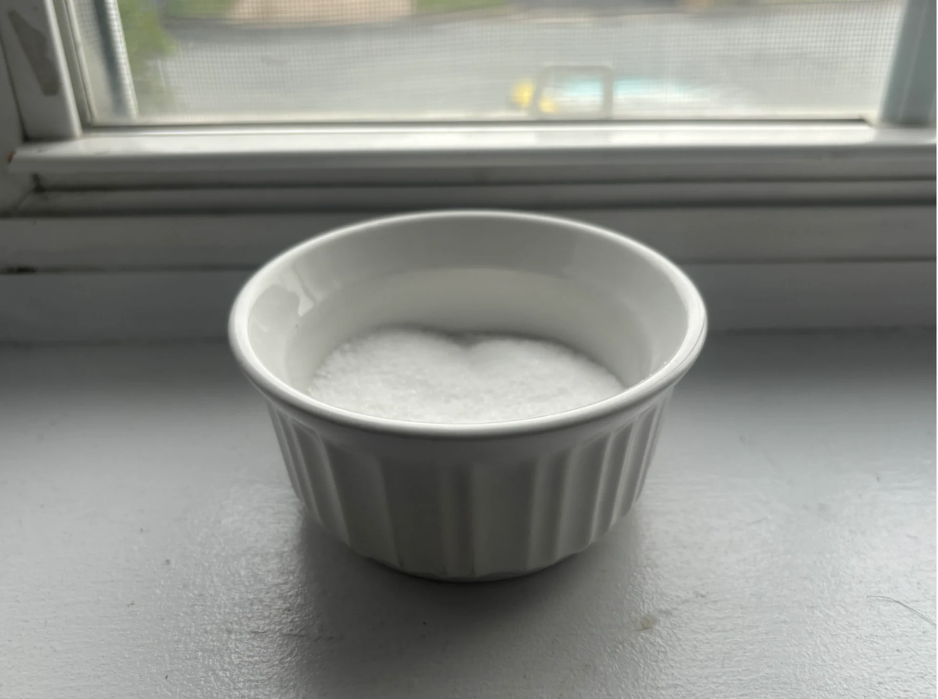 Adding salt to your window sill may help combat this common seasonal problem