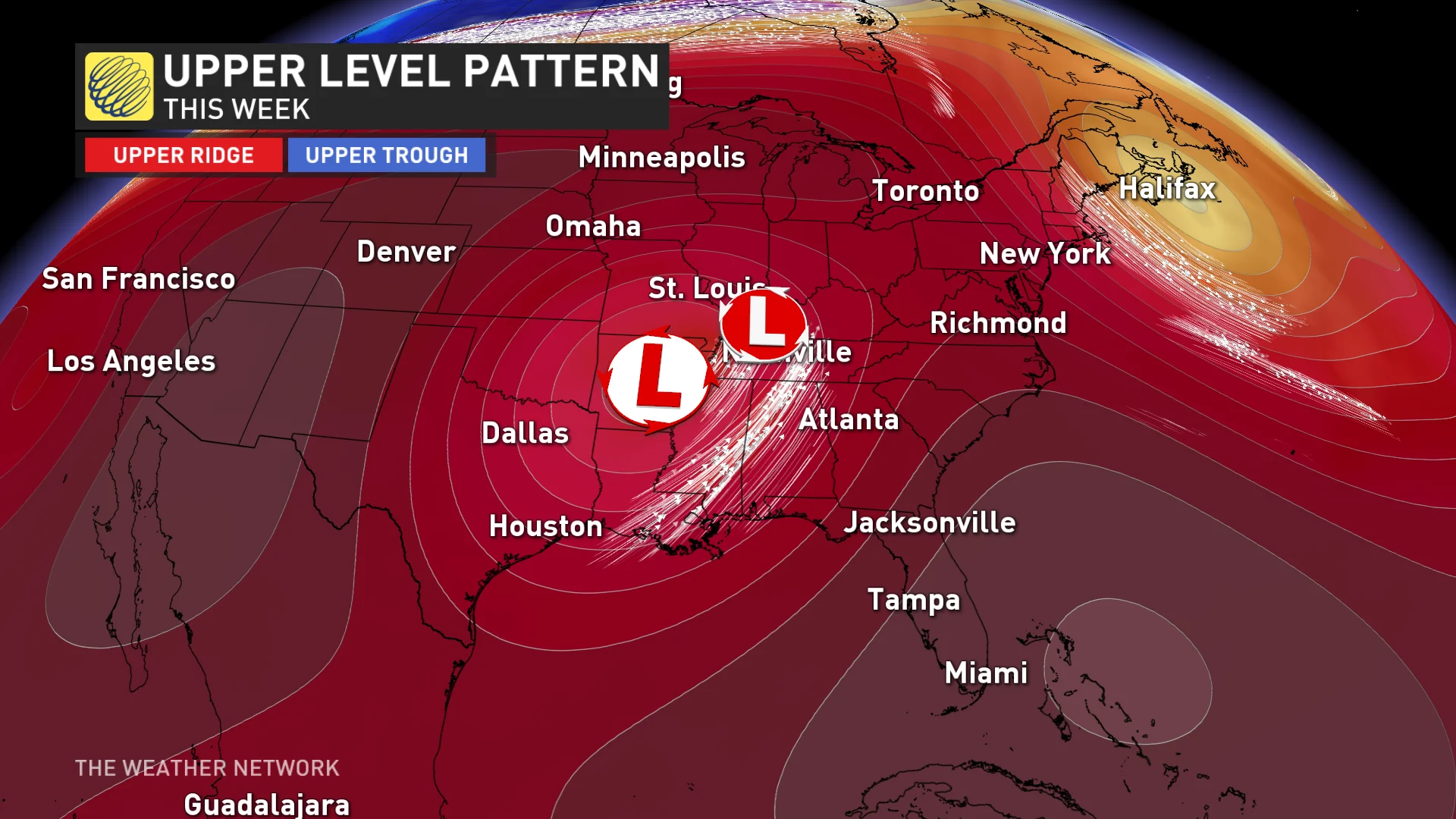 Baron - Upper level pattern - Sept24