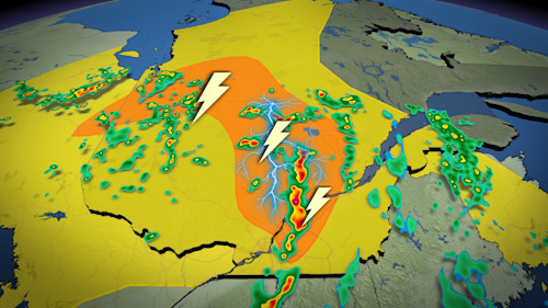 Violent Storm Watch Grips Quebec as Weather Turns Unpredictable