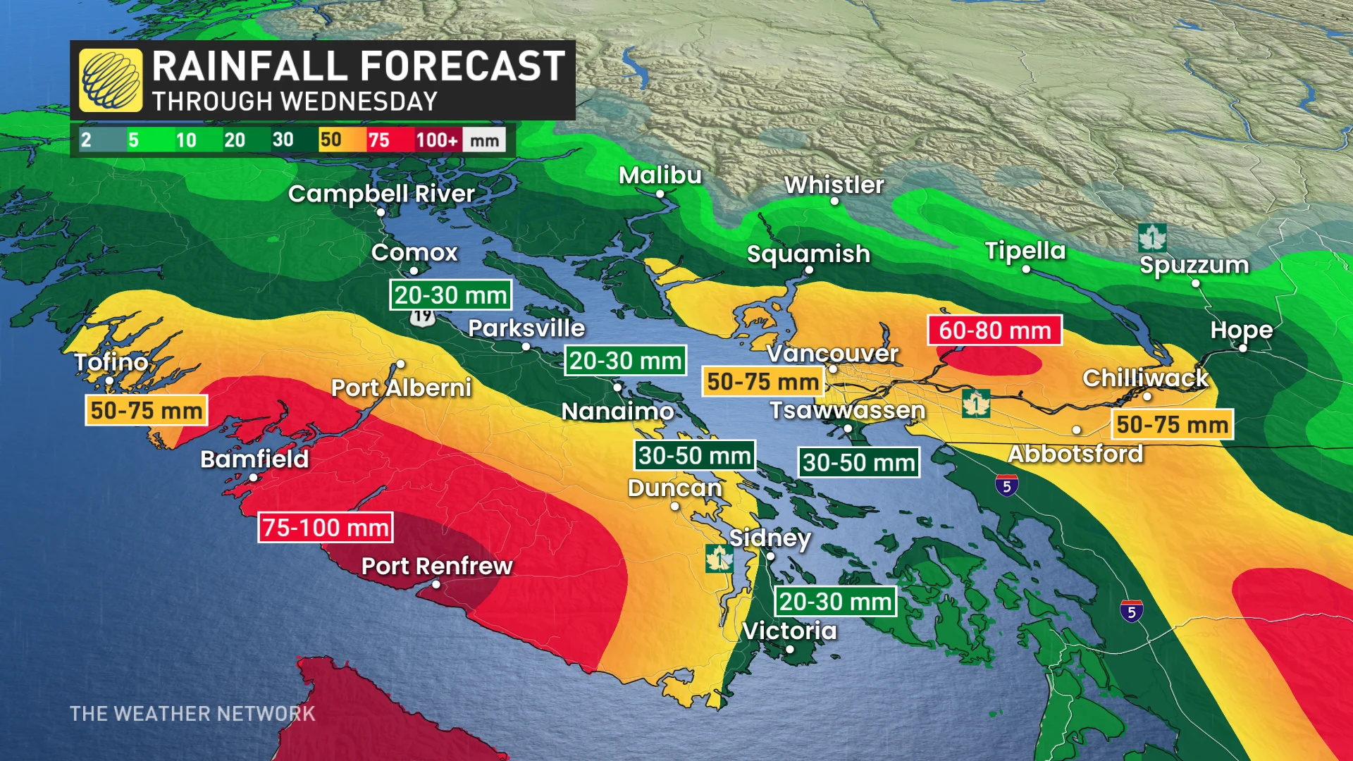 Baron - BC rain totals - Dec17