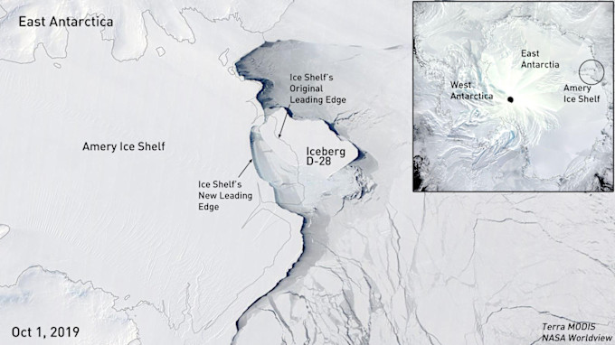 The Weather Network - Iceberg nearly 3x the size of Toronto just broke ...