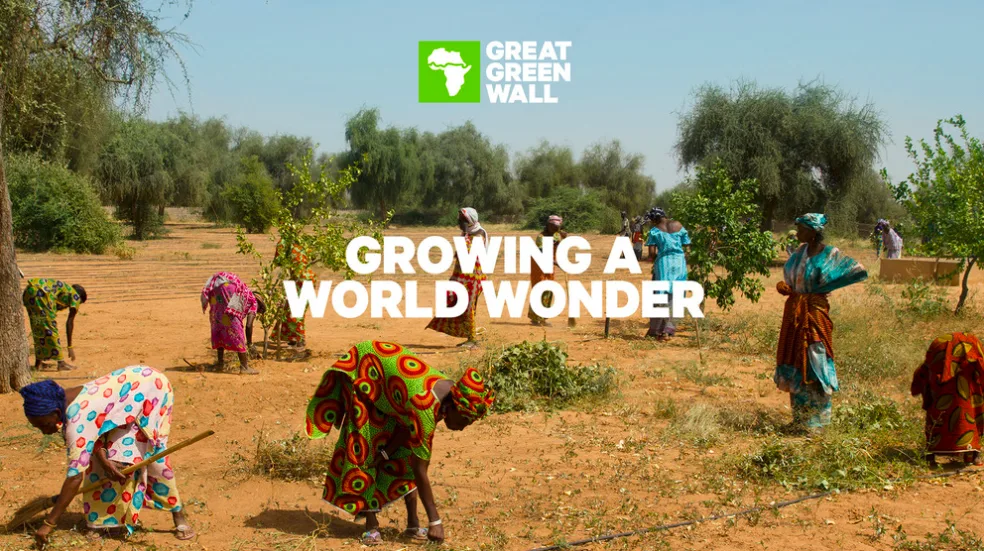 Proponents of the Great Green Wall hope that it will become a world wonder. (Great Green Wall)