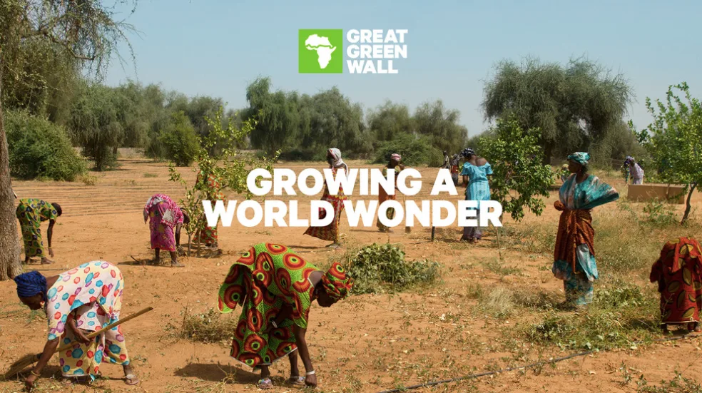 Proponents of the Great Green Wall hope that it will become a world wonder. (Great Green Wall)