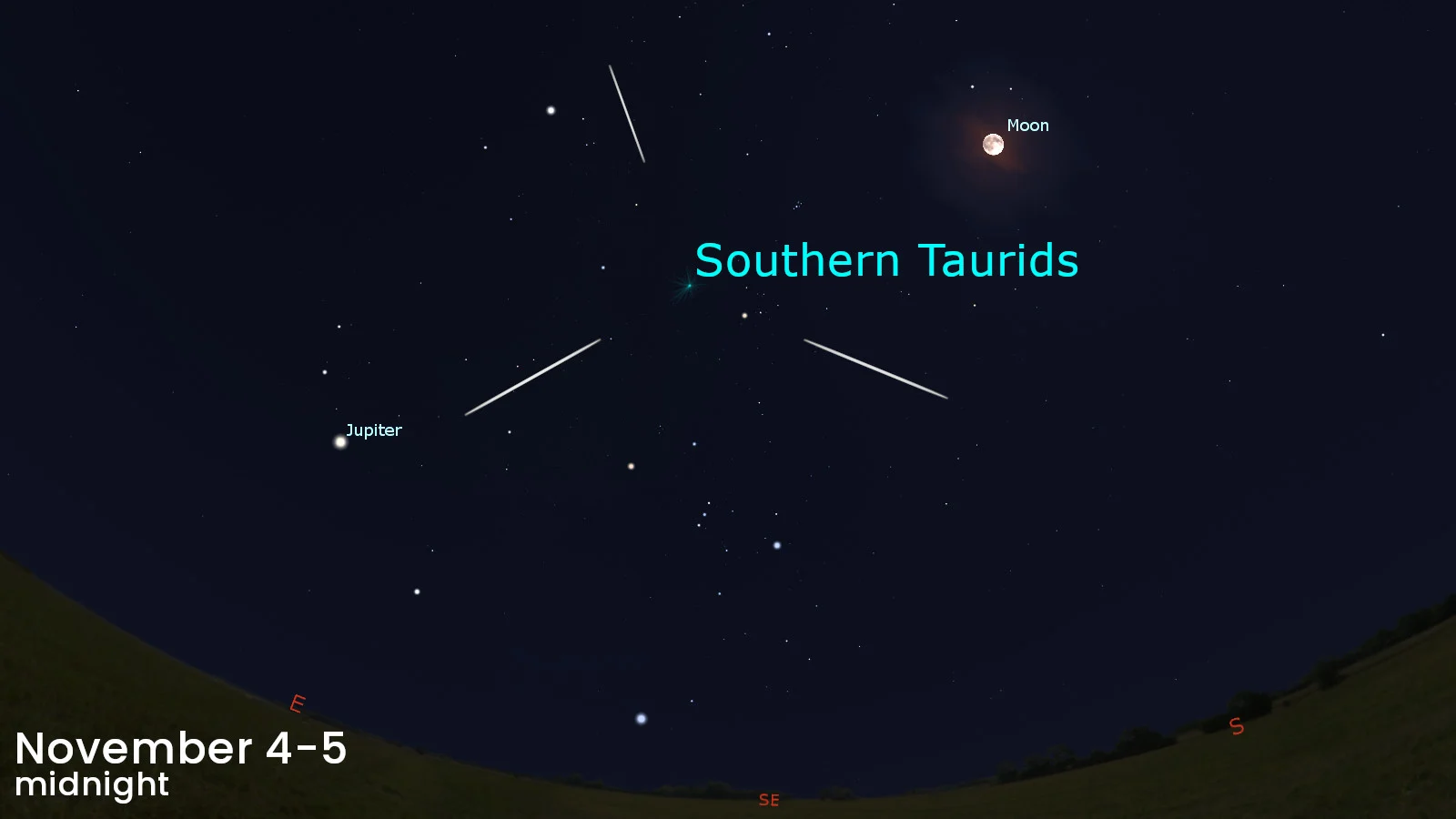 Southern Taurids - Nov 4 midnight - 2025