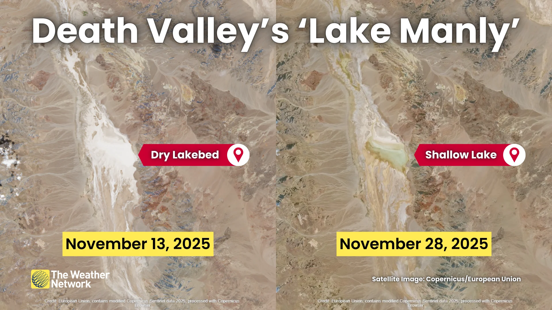 Death Valley Lake Manly November 2025
