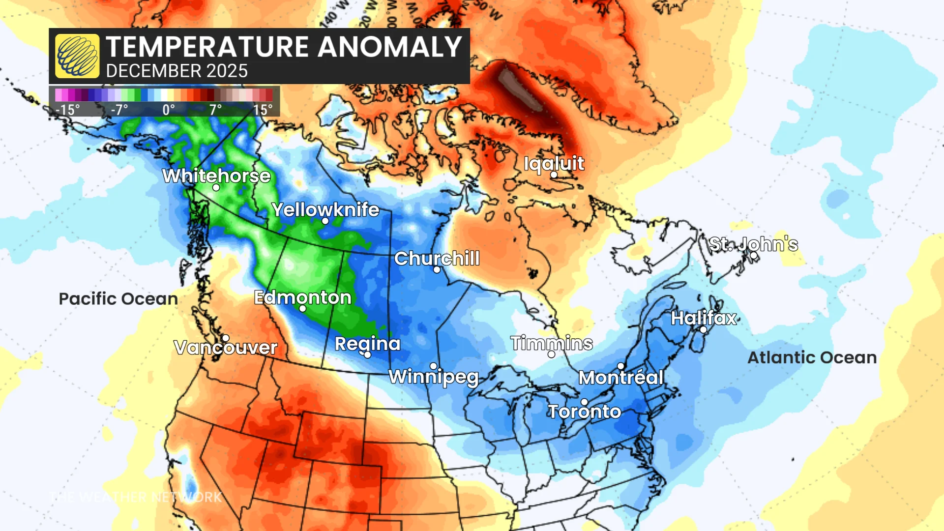 December 2025 Temperature Anomaly