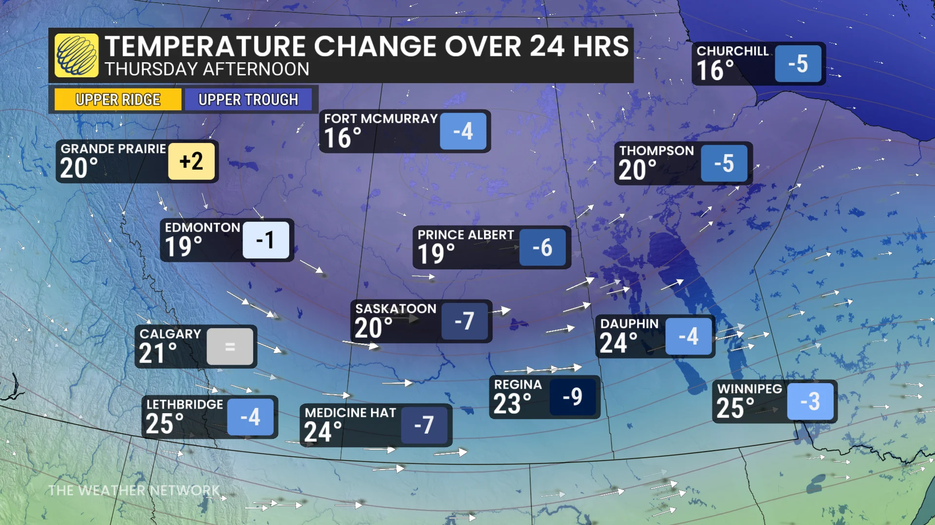 Baron - Prairie temperature change - Aug20