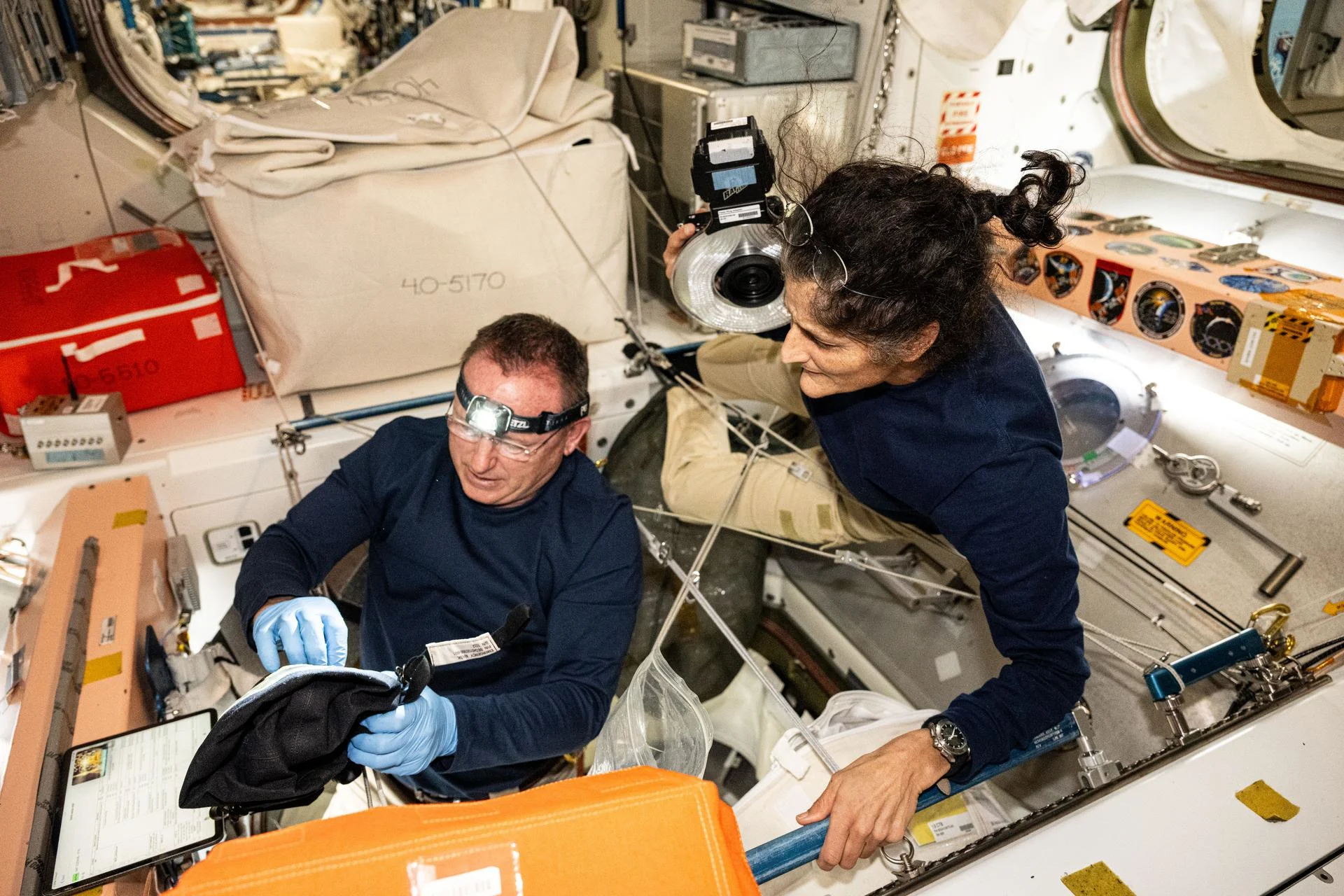 Les deux astronautes