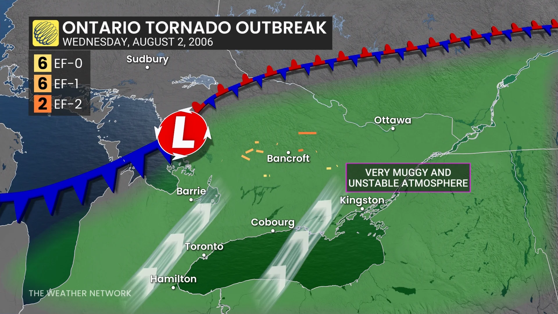 August 2006 Tornado Setup