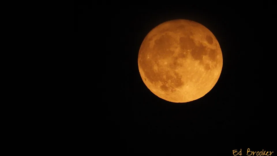 PHOTOS: Rare Friday the 13th Harvest Moon shines over Canada