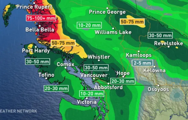 B.C.: New round of storms Thursday ahead of mid-July snow threat
