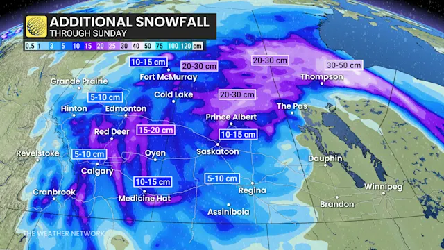 Prairie blizzard: Dangerous travel with blowing snow and squalls - The ...