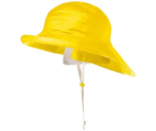 Amazon, Yellow Waterproof Hat, CANVA, Adult Rain Gear