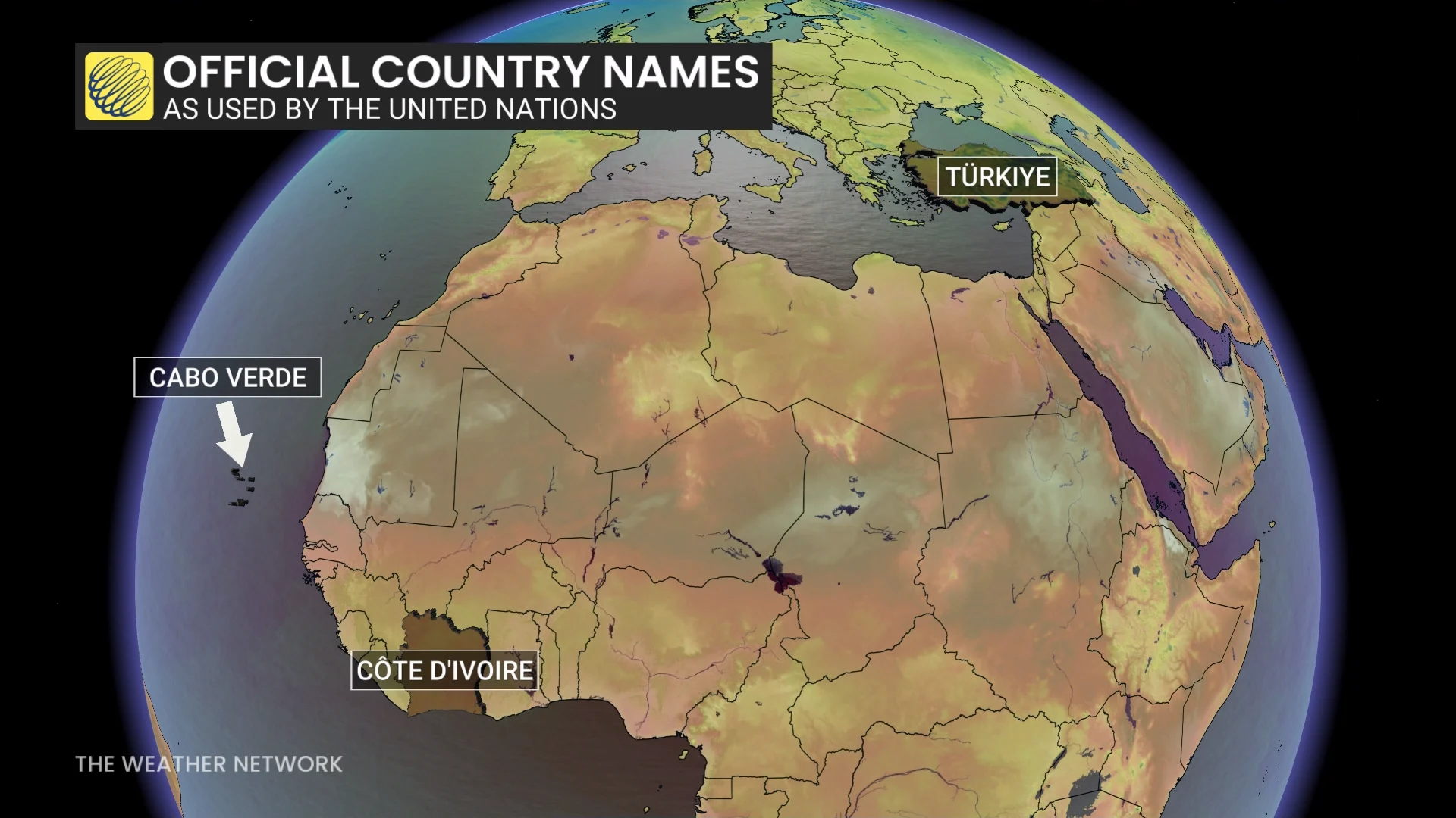 Country Names United Nations