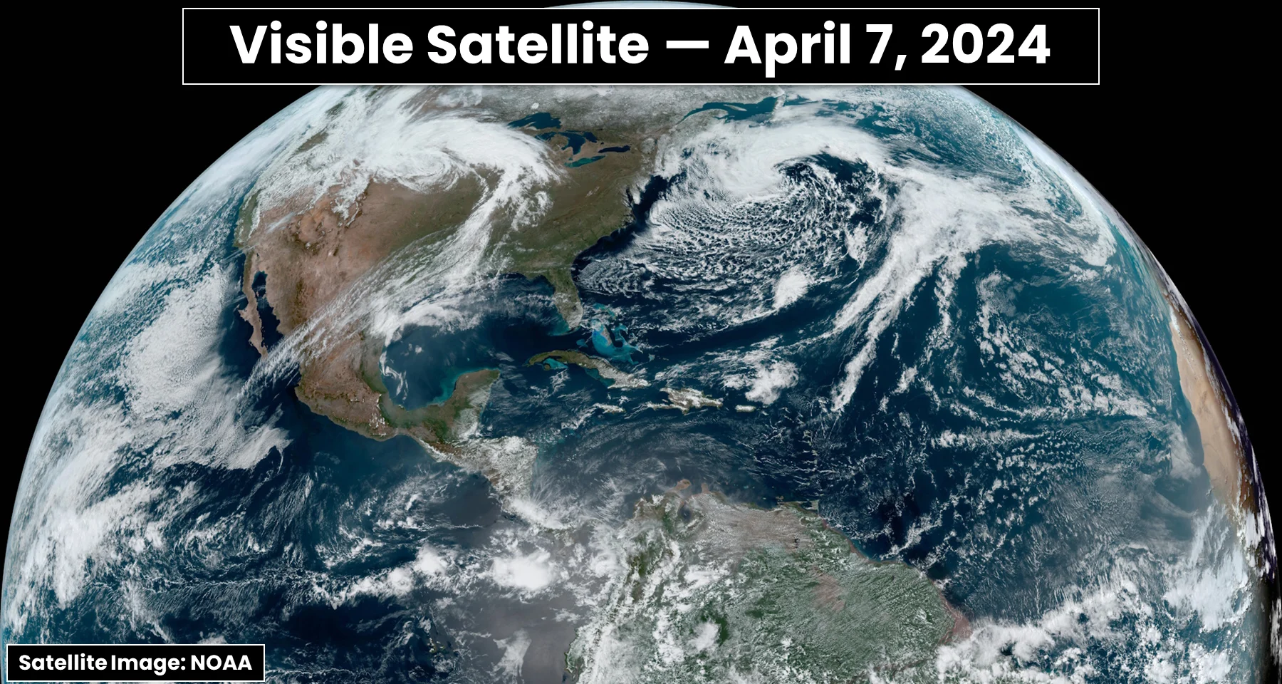 Visible Satellite April 7 2024