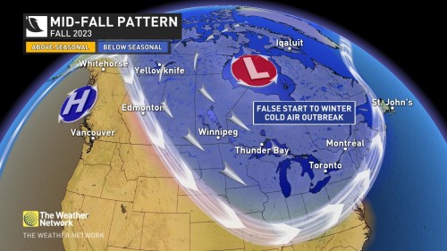 Canada Winter Forecast for 2023-2024