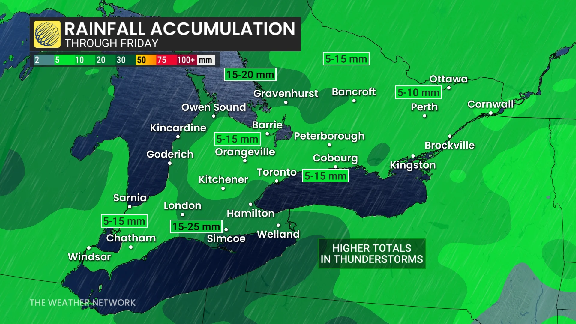 Baron - Ontario rainfall amounts - May1