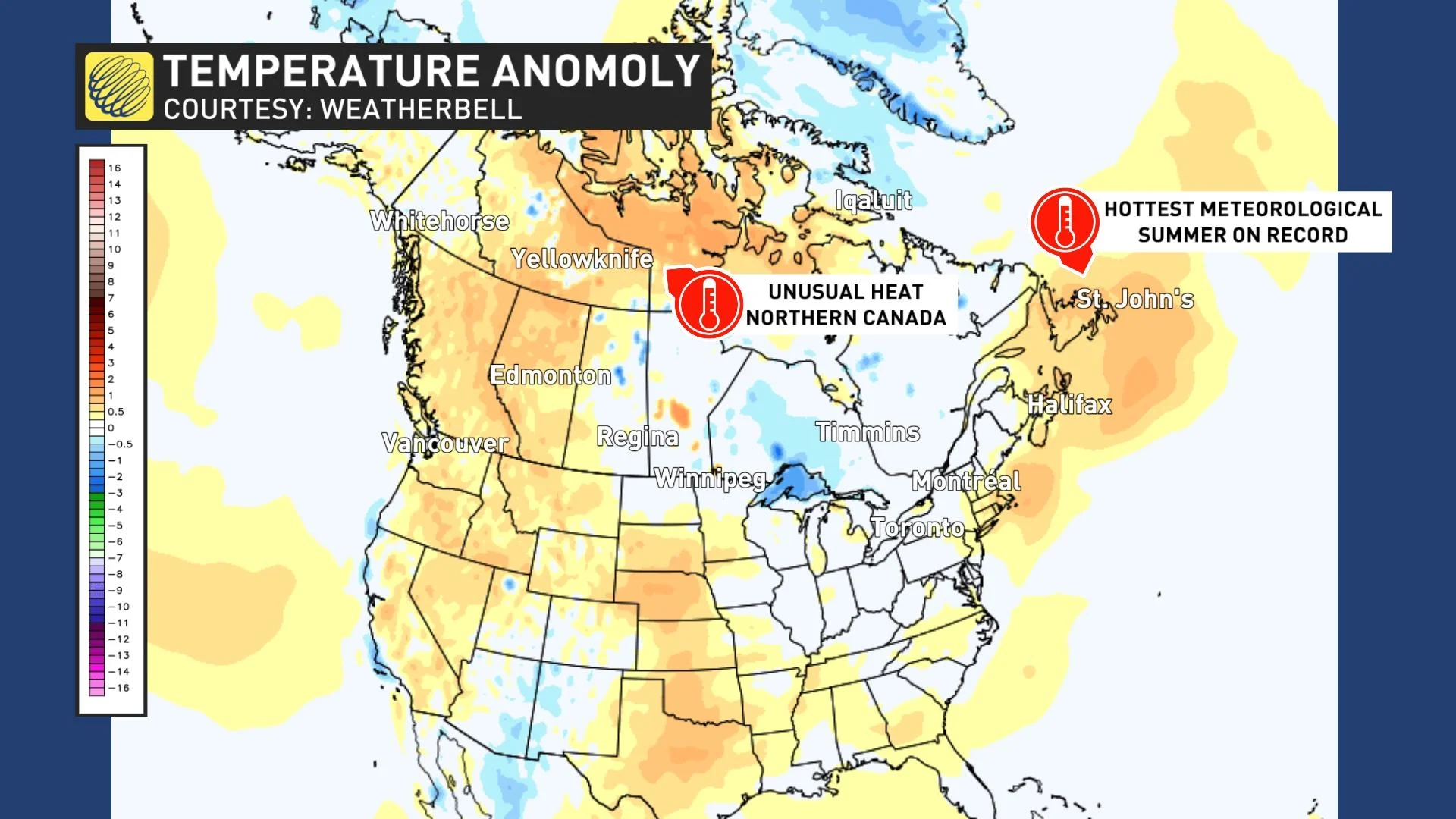 Summer 2022 Temp Anomalies