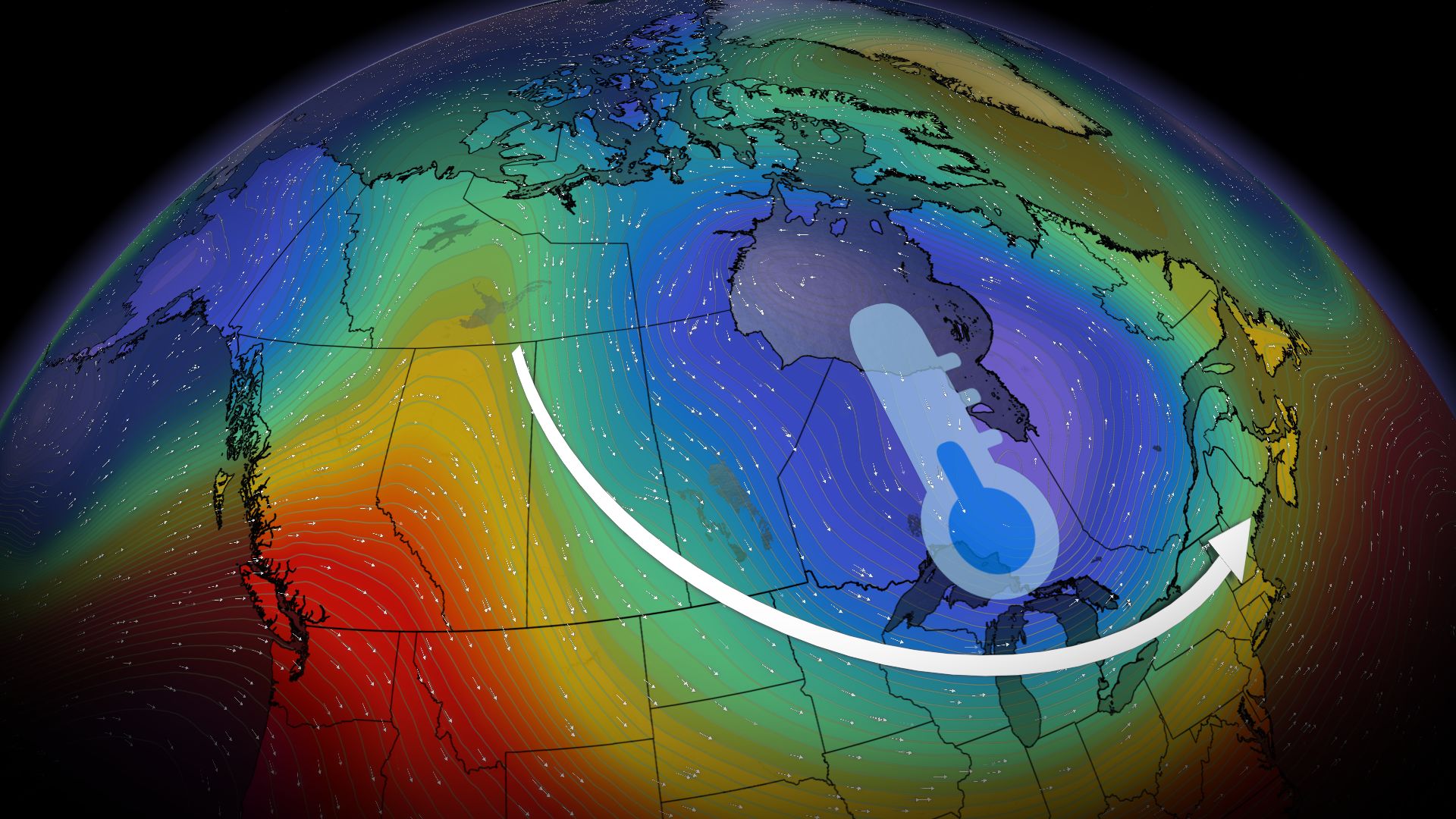 Canada temperature flip
