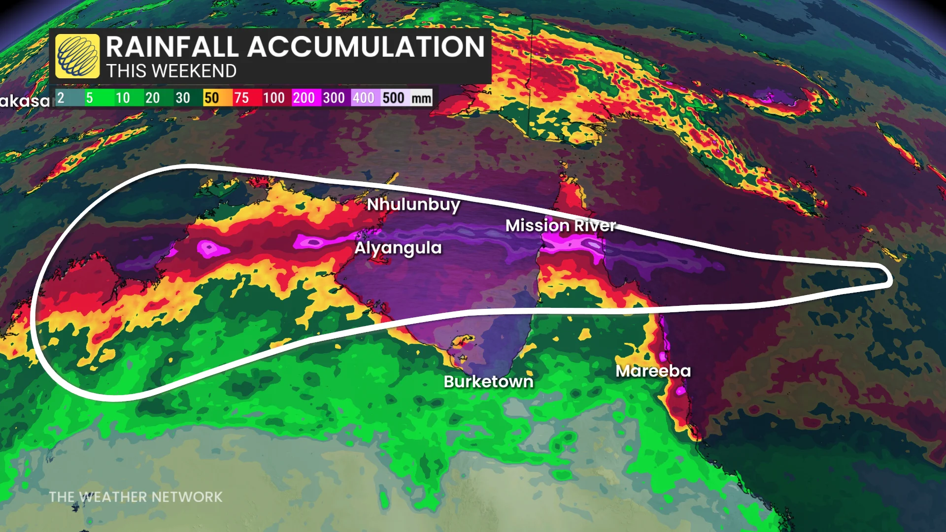 Baron - Narelle rainfall - Mar 19