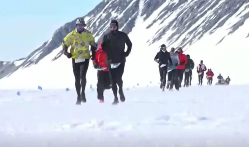 84-year-old Canadian completes epic marathon in Antarctica