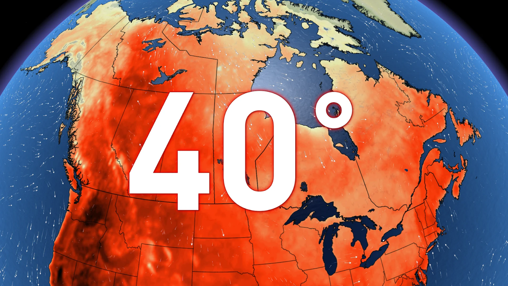 Scorching July heat, the first 40°C day, makes its way to Canada. Find complete details here