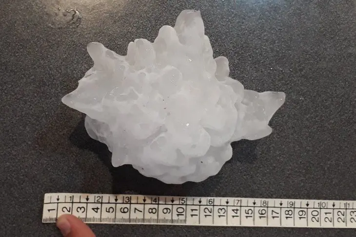 'Gargantuan' hailstone may be world's largest on record