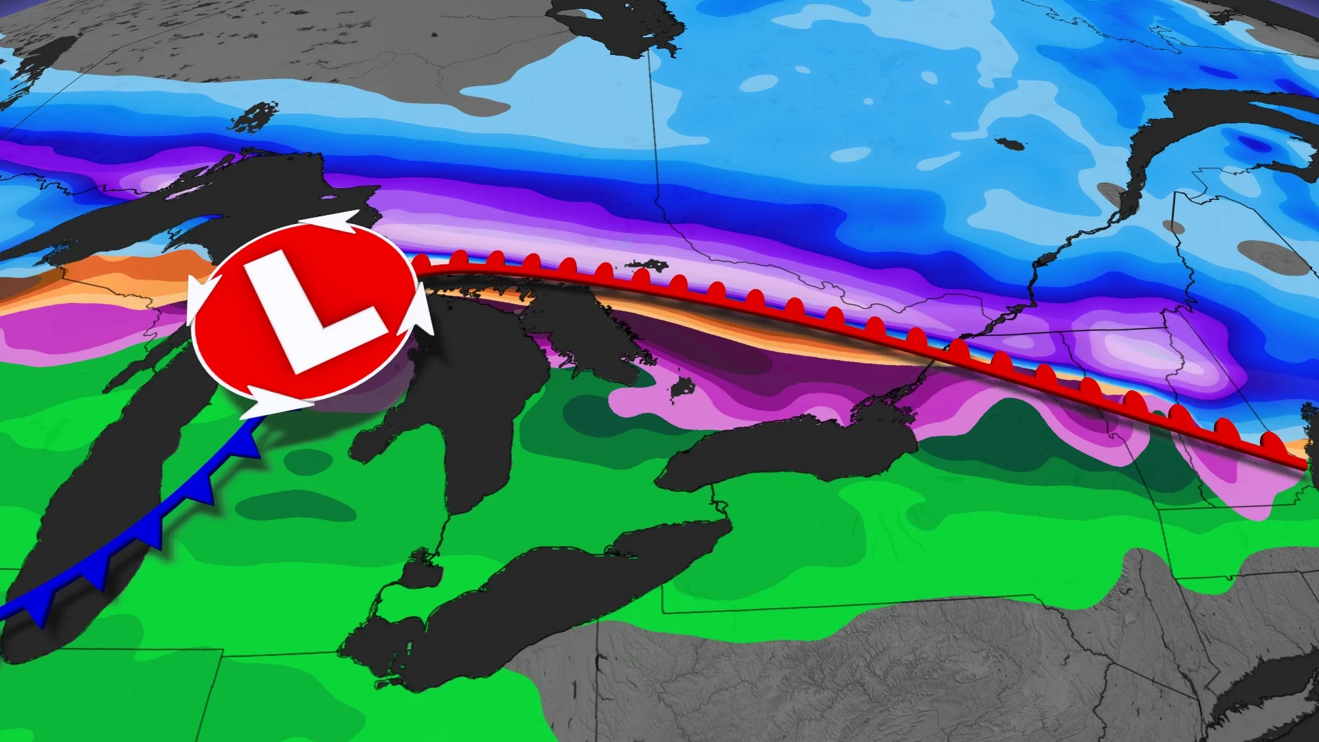 Impactful ice storm in Ontario will pose major weekend travel, power issues