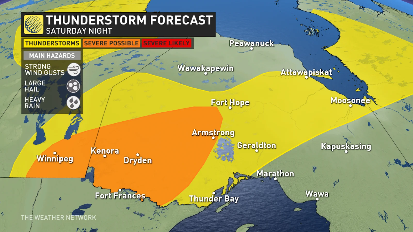 Manitoba Ontario Storm Risk
