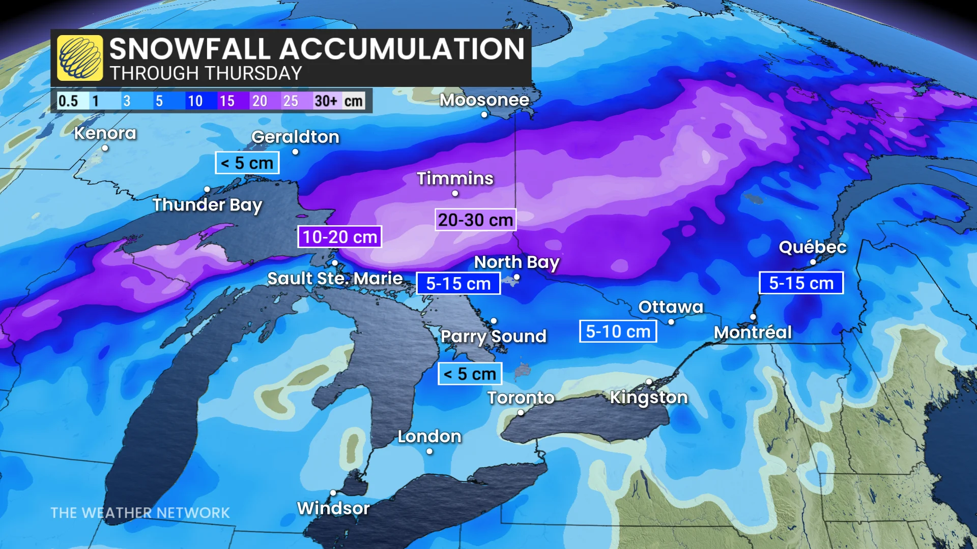 Baron - Northern Ontario snow - Mar4
