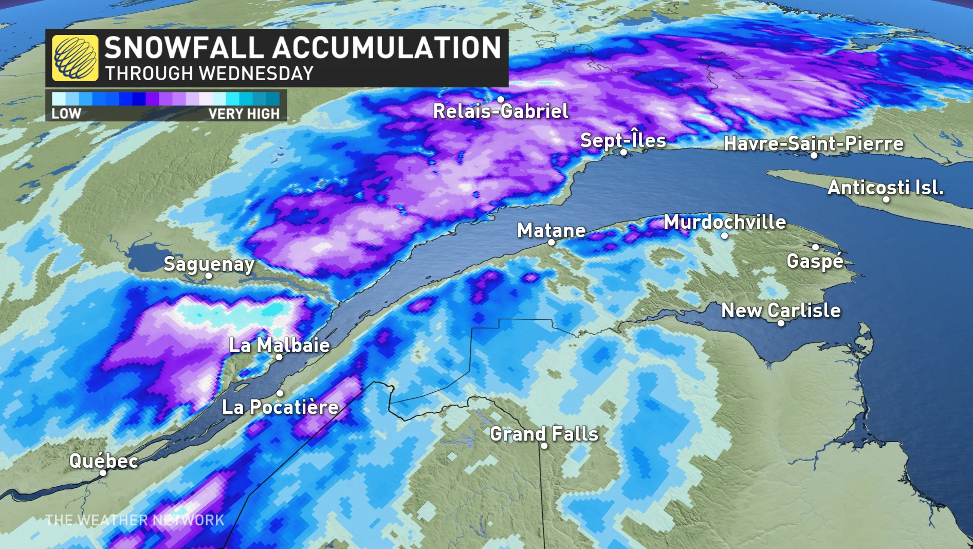 First snowfall of the season for parts of Quebec may impede travel ...