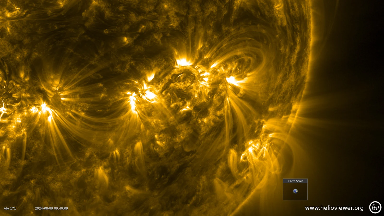 AR 3777 and AR 3774 - NASA SDO Helioviewer