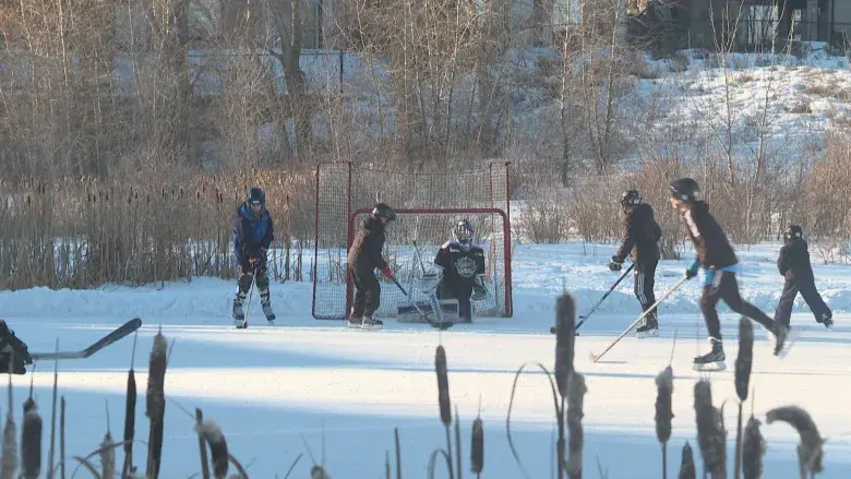 Skating on Calgary storm ponds is unsafe, city officials warn