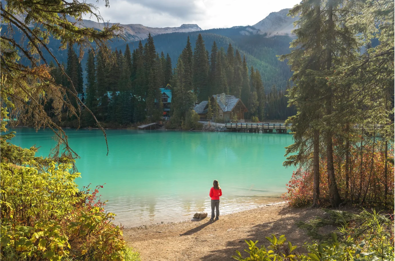 No re-use: Emerald Lake, British Columbia. Photo by: Vincent Schnabl