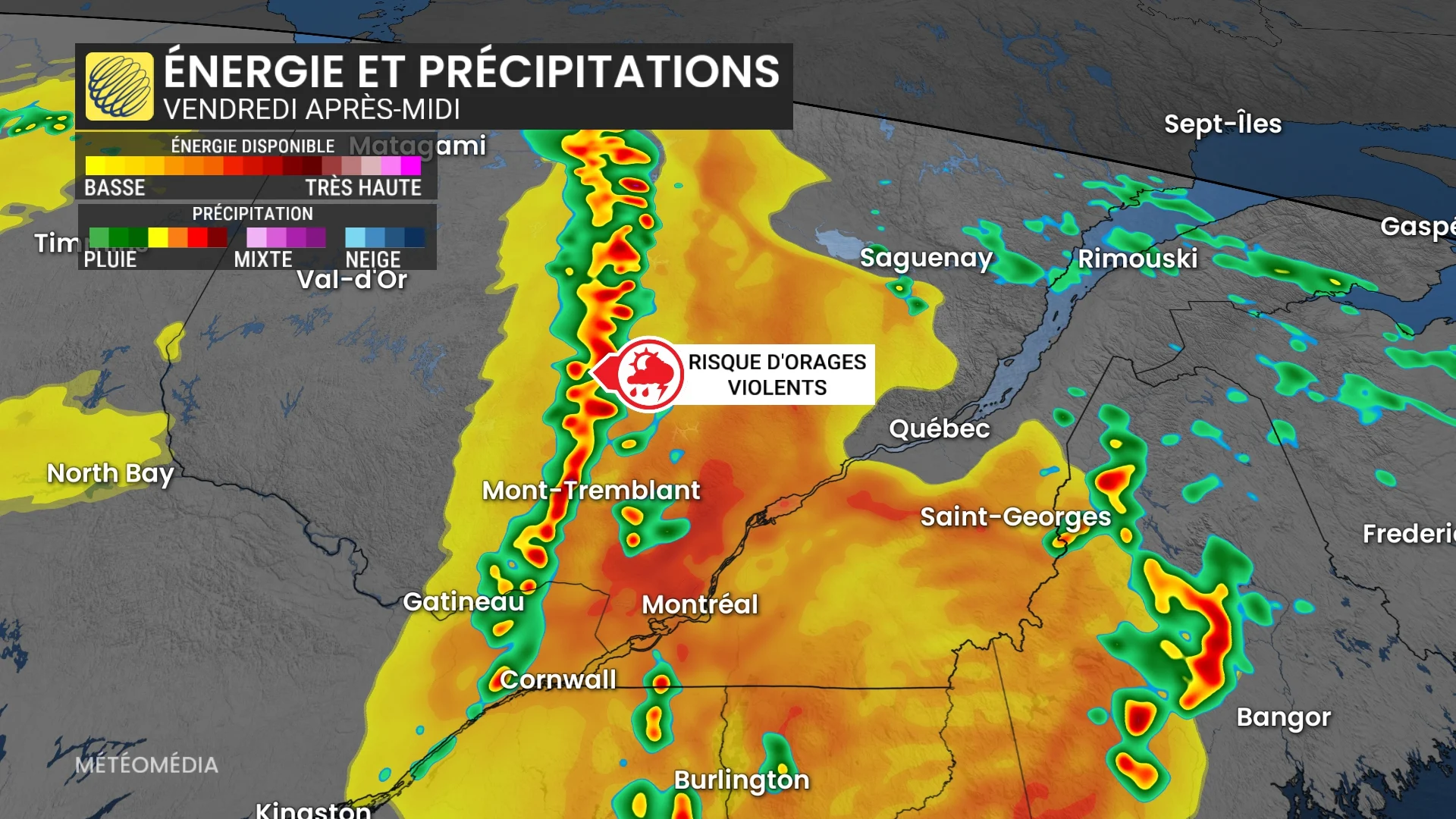 Temps lourd : un vendredi sous haute tension orageuse