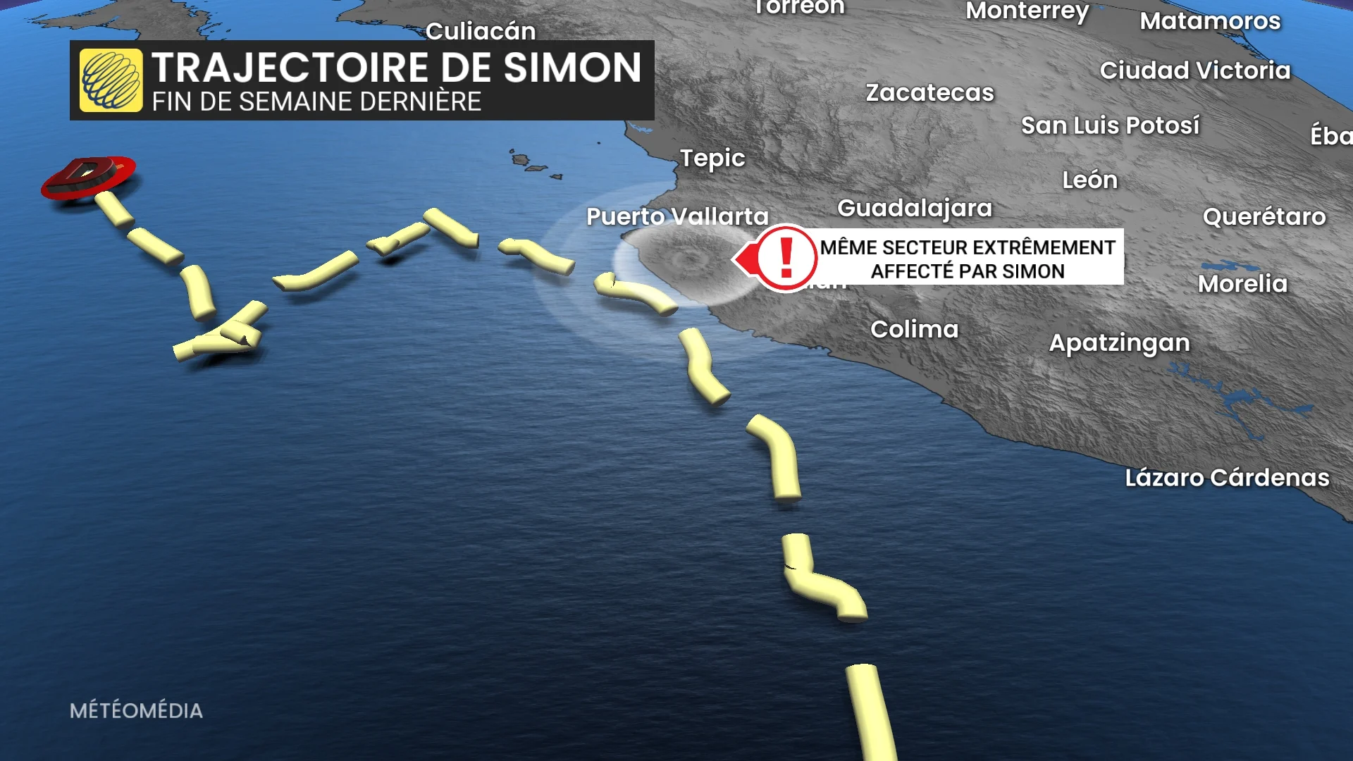 Trudy sur les traces de Simon au Mexique
