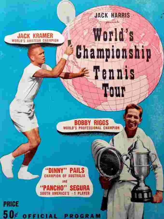 Tennis program 1947-48
