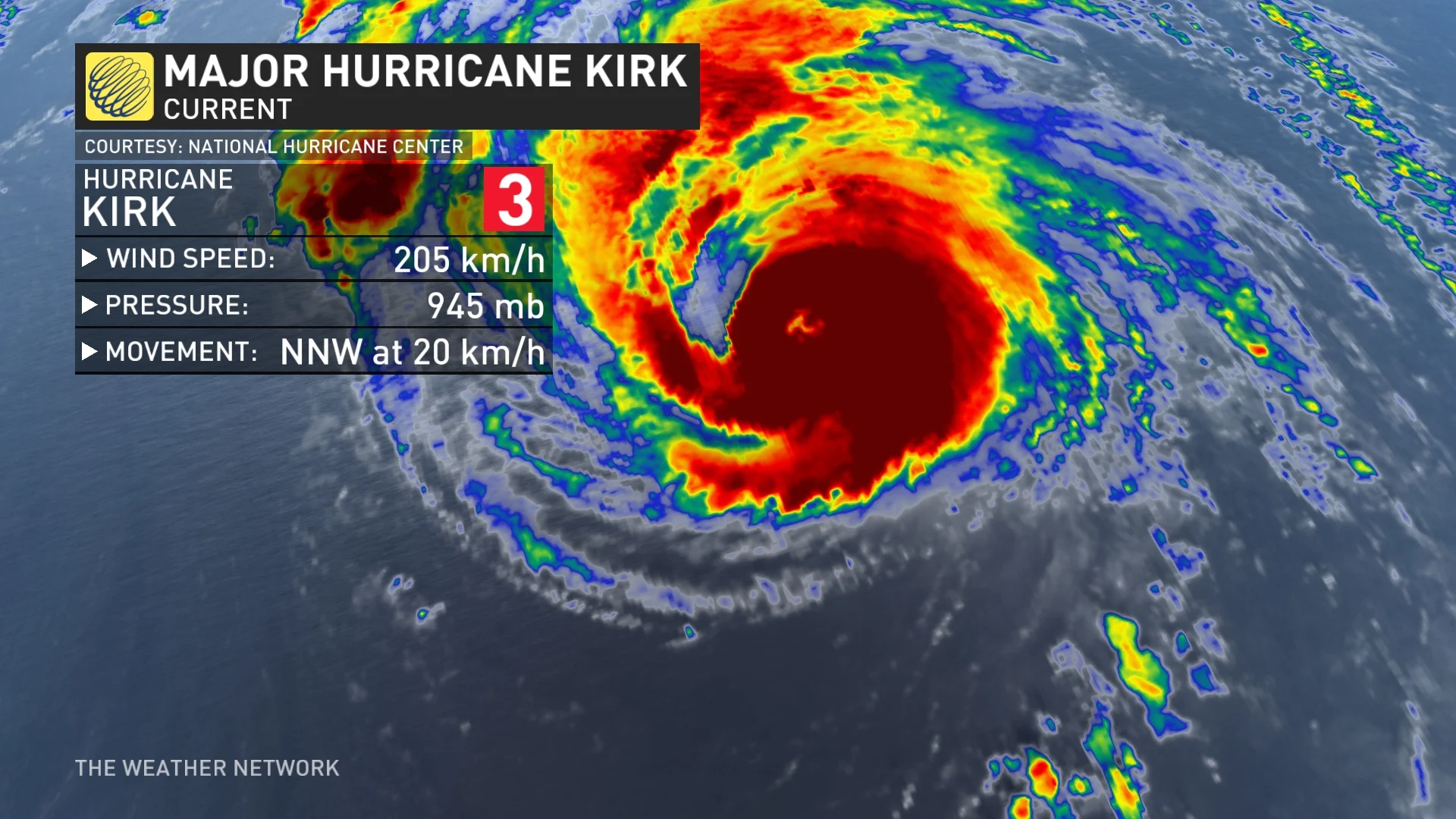 Hurricane Kirk status_Oct. 5